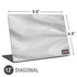 Costa Rica Soccer Flag Universal Laptop 12in (9.8 x 6.8in) Skin